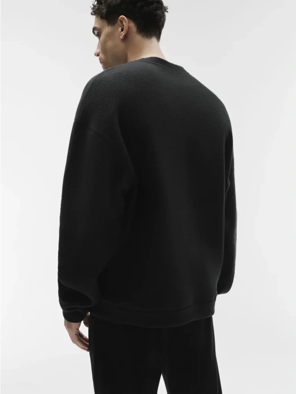 NWOT ALO Yoga Triumph Restore Crew Neck Sweatshirt Black Unisex Men’s Women’s